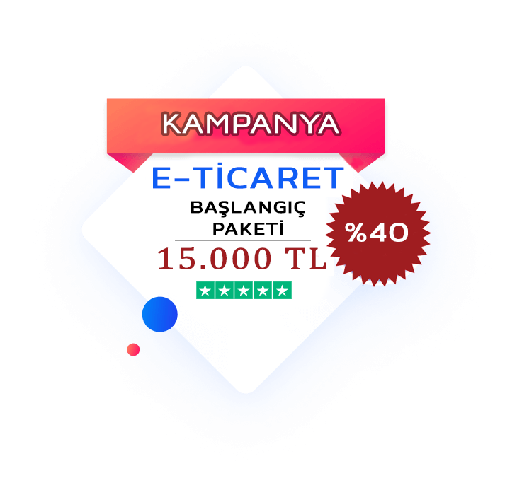 E-TİCARET PAKETLERİNDE KAMPANYA			
